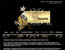 Tablet Screenshot of classycoons.com